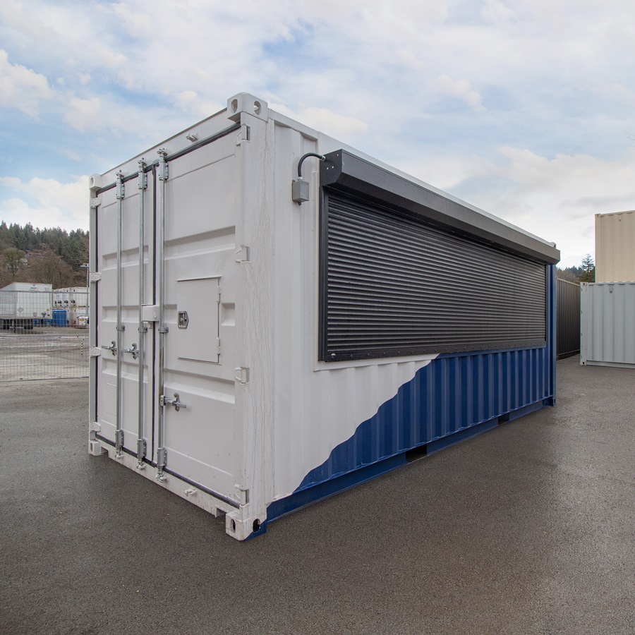 20′ Marine Cable/ Wire Works Enclosure - Containers Construction PTY LTD