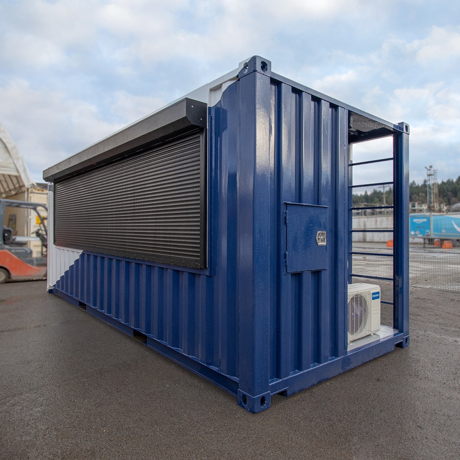 20′ Marine Cable/ Wire Works Enclosure - Containers Construction PTY LTD