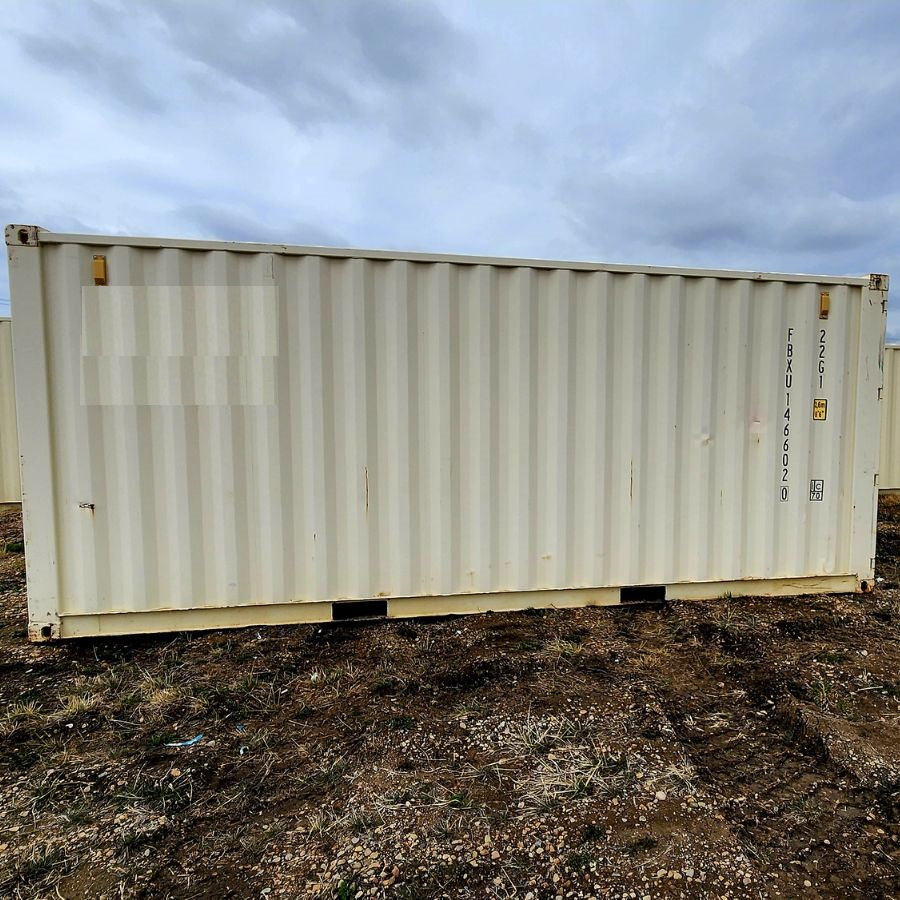 20’ New (1-Trip) Container w/ Shelving on BOTH sides - Containers Construction PTY LTD