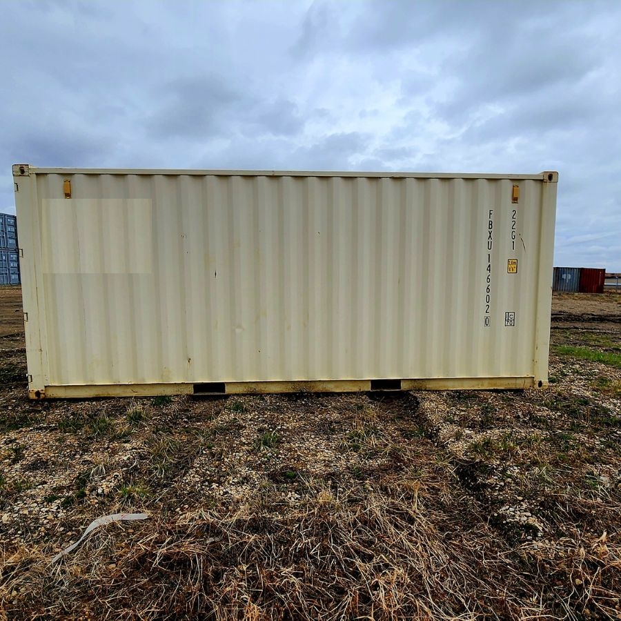 20’ New (1-Trip) Container w/ Shelving on BOTH sides - Containers Construction PTY LTD